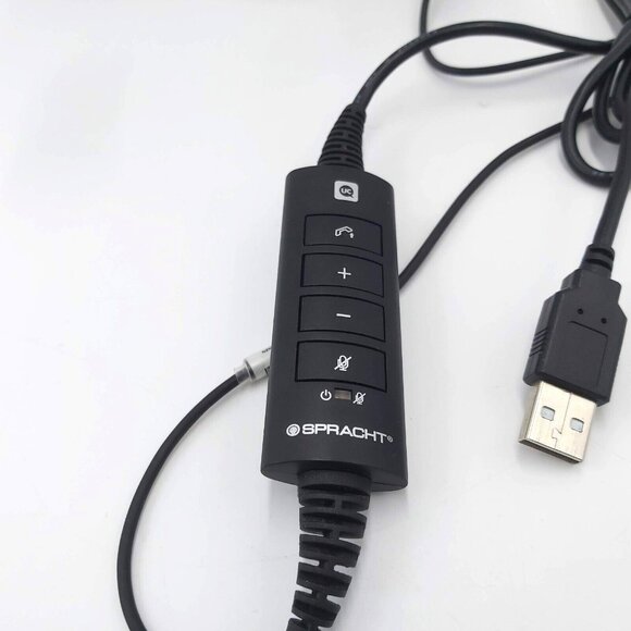Spracht HS-WD-USB-1 Monaural Headset USB Connectivity Single Side w/Controller - Picture 3 of 6
